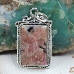 Ruby 1.25" 925 Sterling Silver Pendant (REXT53-34)