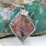 Ruby 1.25" 925 Sterling Silver Pendant (REXT53-22)