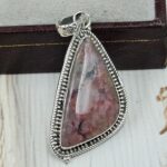 Ruby 1.25" 925 Sterling Silver Pendant (REXT53-14)