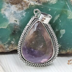 Ametrine 1.25" 925 Sterling Silver Pendant (REXT107-48)