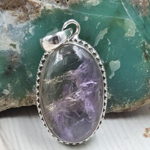 Ametrine 1.5" 925 Sterling Silver Pendant (REXT107-43)