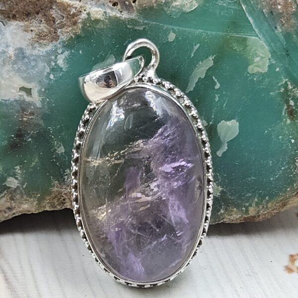 Ametrine 1.5" 925 Sterling Silver Pendant (REXT107-43)