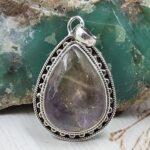 Ametrine 1.25" 925 Sterling Silver Pendant (REXT107-34)