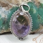 Ametrine 1.25" 925 Sterling Silver Pendant (REXT107-33)