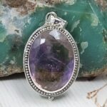 Ametrine 1.5" 925 Sterling Silver Pendant (REXT107-31)