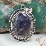 Ametrine 1.5" 925 Sterling Silver Pendant (REXT107-28)
