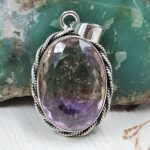 Ametrine 1.25" 925 Sterling Silver Pendant (REXT107-24)