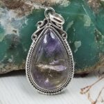 Ametrine 1.25" 925 Sterling Silver Pendant (REXT107-23)