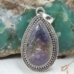 Ametrine 1.5" 925 Sterling Silver Pendant (REXT107-21)