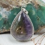 Ametrine 1.5" 925 Sterling Silver Pendant (REXT107-16)