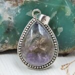 Ametrine 1.25" 925 Sterling Silver Pendant (REXT107-15)