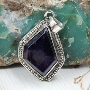 Ametrine 1.25" 925 Sterling Silver Pendant (REXT107-49)