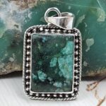 Sakota Emerald 1.25" 925 Sterling Silver Ring (REXT53-117)