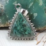 Sakota Emerald 1.25" 925 Sterling Silver Ring (REXT53-114)