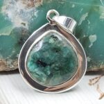 Sakota Emerald 1.25" 925 Sterling Silver Ring (REXT53-112)