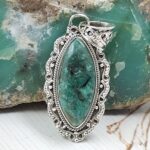Sakota Emerald 1.5" 925 Sterling Silver Ring (REXT53-83)
