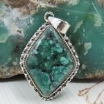 Sakota Emerald 1.25" 925 Sterling Silver Ring (REXT53-122)
