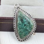 Sakota Emerald 1.25" 925 Sterling Silver Ring (REXT53-95)