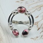 Red Rose Dahlia Naja 925 Sterling Silver Ring (REXT118-17)
