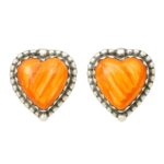 Spiny Oyster Shell 925 Sterling Silver Stud Earring (REXT61-154)