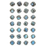 Golden Hills Turquoise Studs
