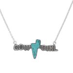 Kingman Turquoise 18" 925 Sterling Silver Southwest Necklace (REXT120-2)