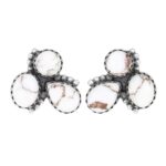 Wild Horse Jasper 925 Sterling Silver Stud Earrings (REXT122-34)