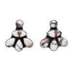 Wild Horse Jasper 925 Sterling Silver Stud Earrings (REXT123-18)
