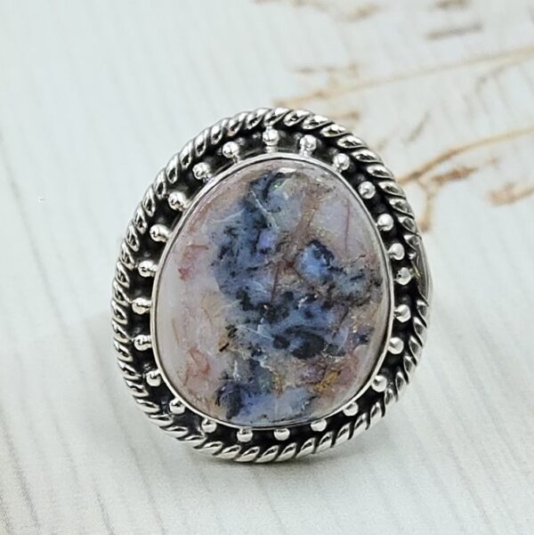 Australian Opal US 7 925 Sterling Silver Ring (REXT19-225)