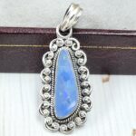 Australian Opal 1.25" 925 Sterling Silver Pendant (REXT21-86)