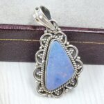 Australian Opal 1.25" 925 Sterling Silver Pendant (REXT21-164)