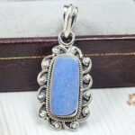 Australian Opal 1.25" 925 Sterling Silver Pendant (REXT21-100)