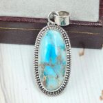 Sea Sediment Jasper 1.5" 925 Sterling Silver Pendant (RS12-242)