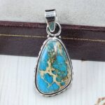 Sea Sediment Jasper 1" 925 Sterling Silver Pendant (RS12-245)