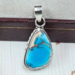 Sea Sediment Jasper 1" 925 Sterling Silver Pendant (RS12-248)