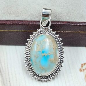 Sea Sediment Jasper 1.25" 925 Sterling Silver Pendant (RS12-264)
