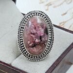 Orthoclase Feldspar Size US 7 925 Sterling Silver Ring (RS17-582)
