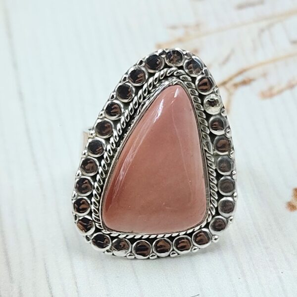 Imperial Jasper Size US 7 925 Sterling Silver Ring (REXT123-33)