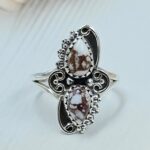 Wild Horse Jasper 925 Sterling Silver Ring (REXT133-8)