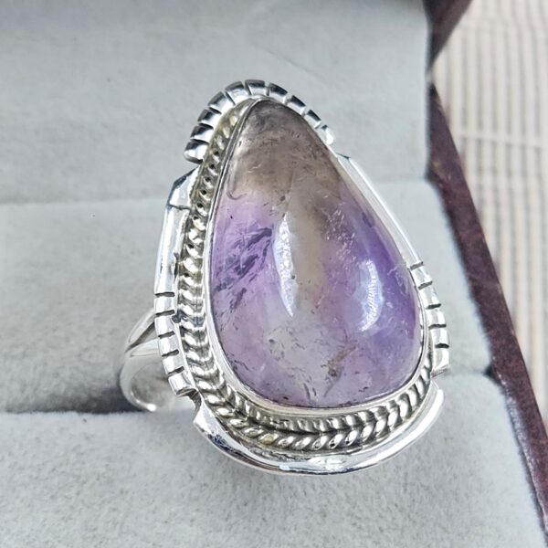 Ametrine Size US 9 925 Sterling Silver Ring (REXT29-293) - Image 2