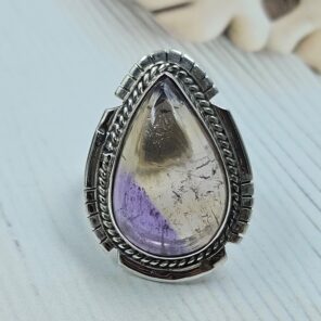 Ametrine Size US 8 925 Sterling Silver Ring (REXT29-294)
