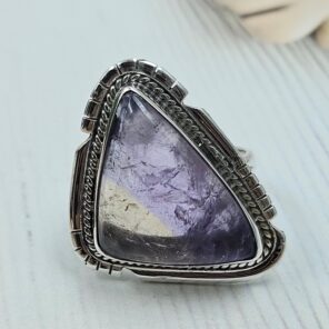 Ametrine Size US 10 925 Sterling Silver Ring (REXT29-297)