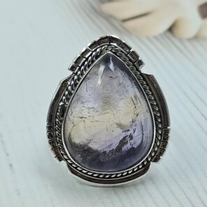 Ametrine Size US 9 925 Sterling Silver Ring (REXT29-300)