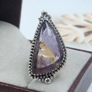 Ametrine Size US 9 925 Sterling Silver Ring (REXT29-302)