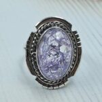 Cracked Crystal Quartz Size US 8 925 Sterling Silver Ring (REXT29-309)