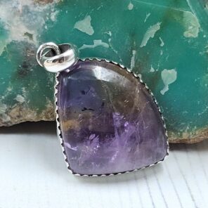 Ametrine 1.25" 925 Sterling Silver Pendant (REXT29-336)
