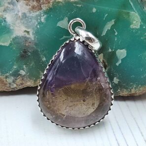 Ametrine 1.25" 925 Sterling Silver Pendant (REXT29-343)