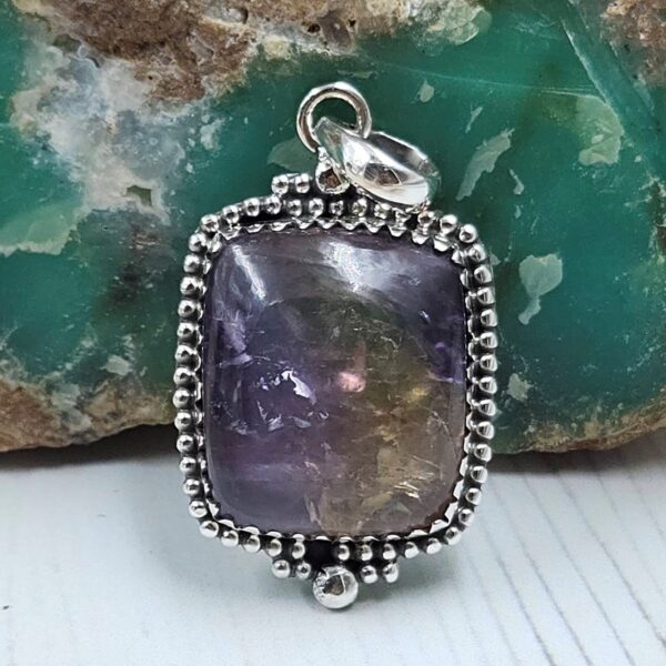 Ametrine 1.25" 925 Sterling Silver Pendant (REXT29-344)