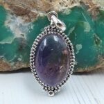 Ametrine 1.5" 925 Sterling Silver Pendant (REXT29-348)