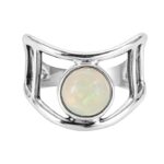 Ethiopian Opal 925 Sterling Silver Ring (REXT127-4)